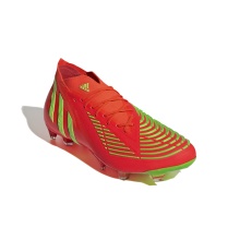 adidas Football Boots Predator Edge.1 FG for Firm Ground (Natural Grass) red Men